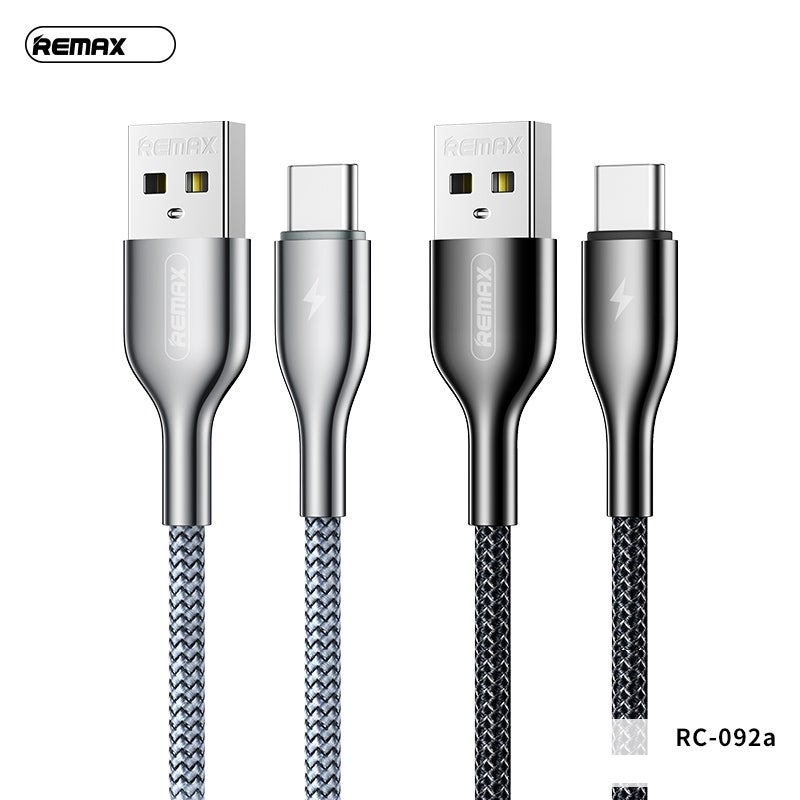 Phone cable REMAX Type-C Data & Fast Charging Cable 2.1A Sliver Samsung Google