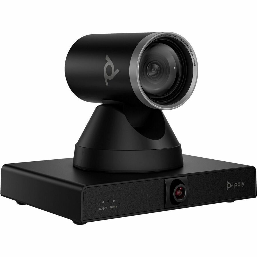 Poly Studio E60 Video Conferencing Camera - 16 Megapixel - 30 fps - Black - USB Type B - 4K - 3840 x 2160 Video - Auto-focus - 7