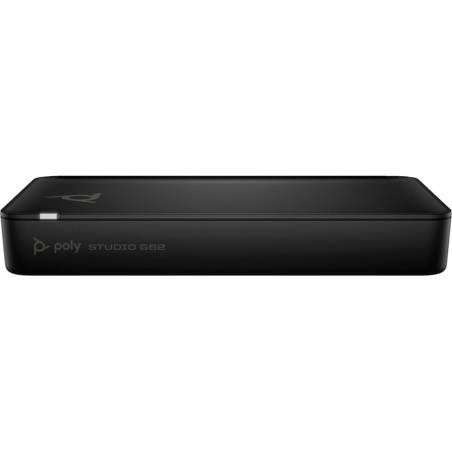 Poly Studio G62 Video Conference Equipment - Large Room Size Supported - Black - For Meeting Room, Video Conferencing - 3840 x 2