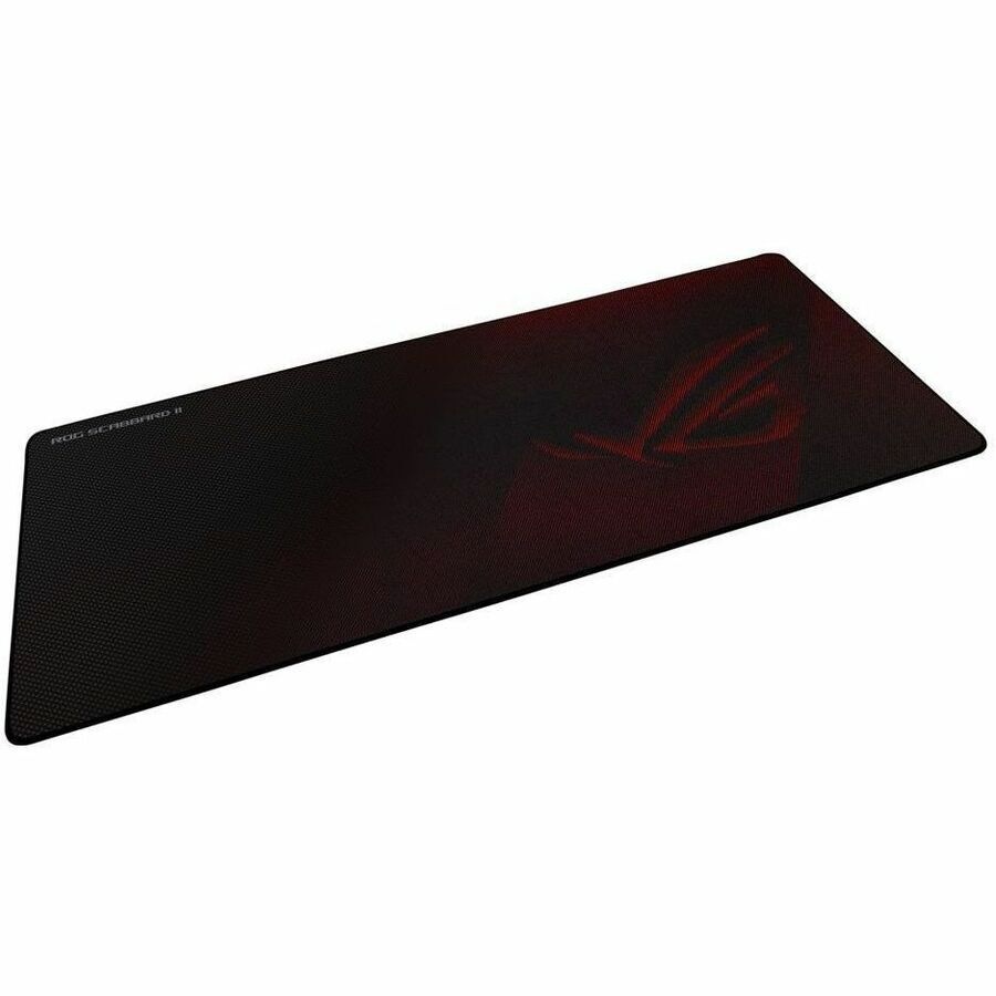 ROG Scabbard II Arctic Gray XXL is extended gaming mouse pad with protective nano coating for a water- oil-and dust-repellent surface