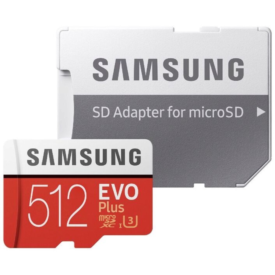 Samsung Evo Plus 512GB Micro SD Card SDXC UHS-I U3 4K Mobile Phone TF Memory Card MB-MC512HA