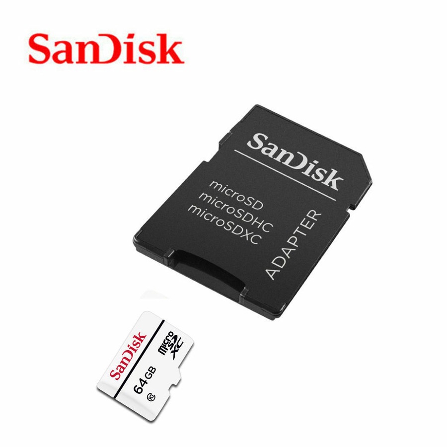 SanDisk 64GB High Endurance Micro SD Card