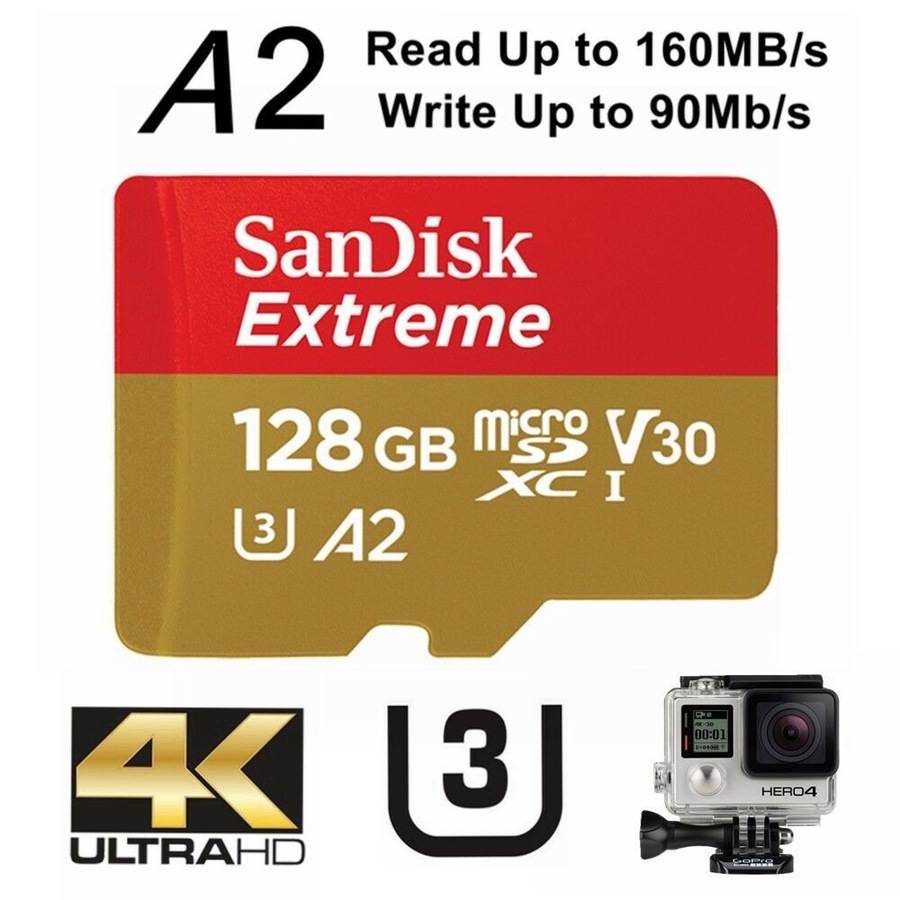 SanDisk Extreme 128GB Micro SD Card