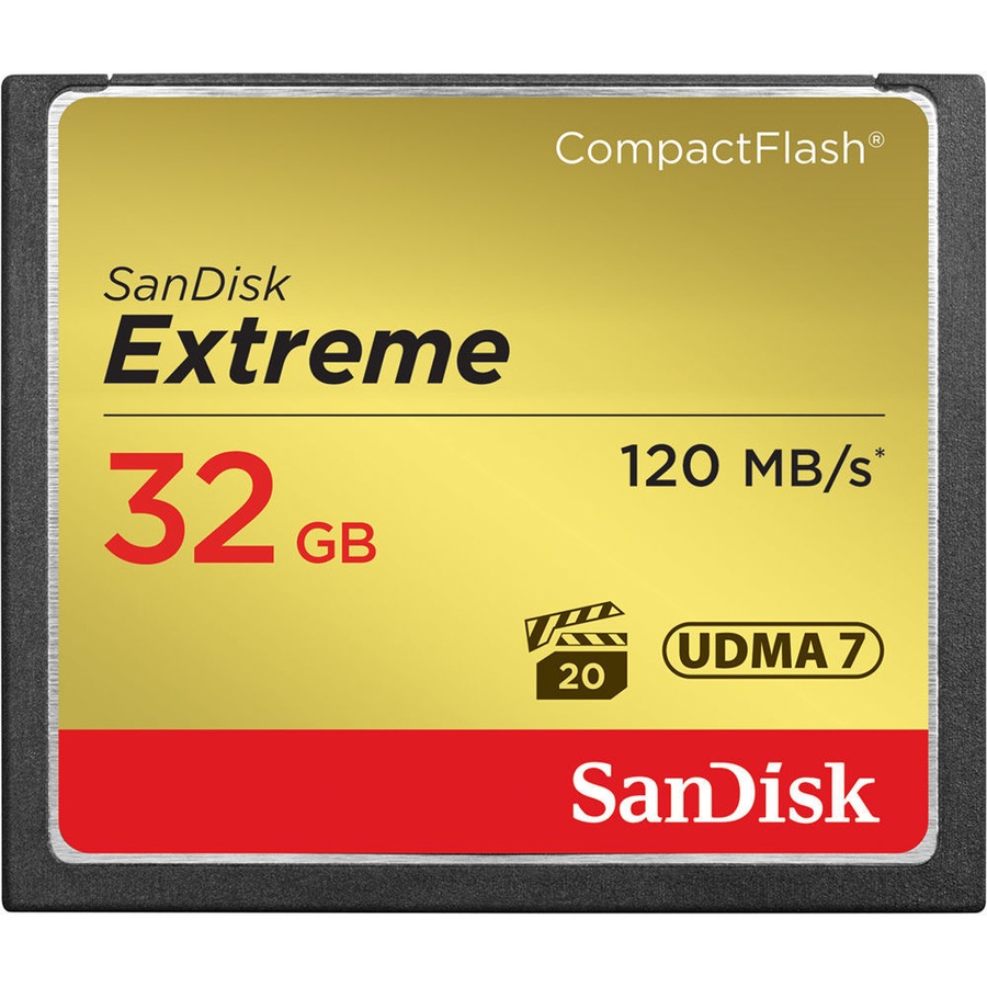 SanDisk Extreme 32GB CF Card 120MB/s
