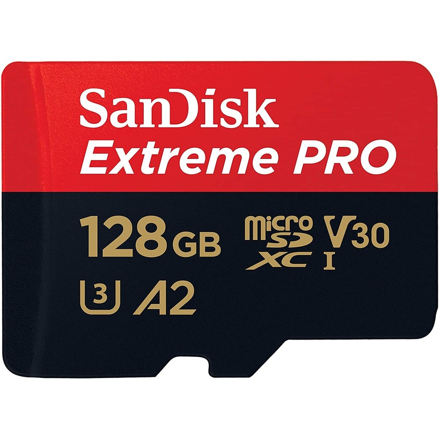 SanDisk Extreme Pro 128GB Micro SD Card SDXC UHS-I Action Camera GoPro Memory Card 4K U3 170Mb/s A2