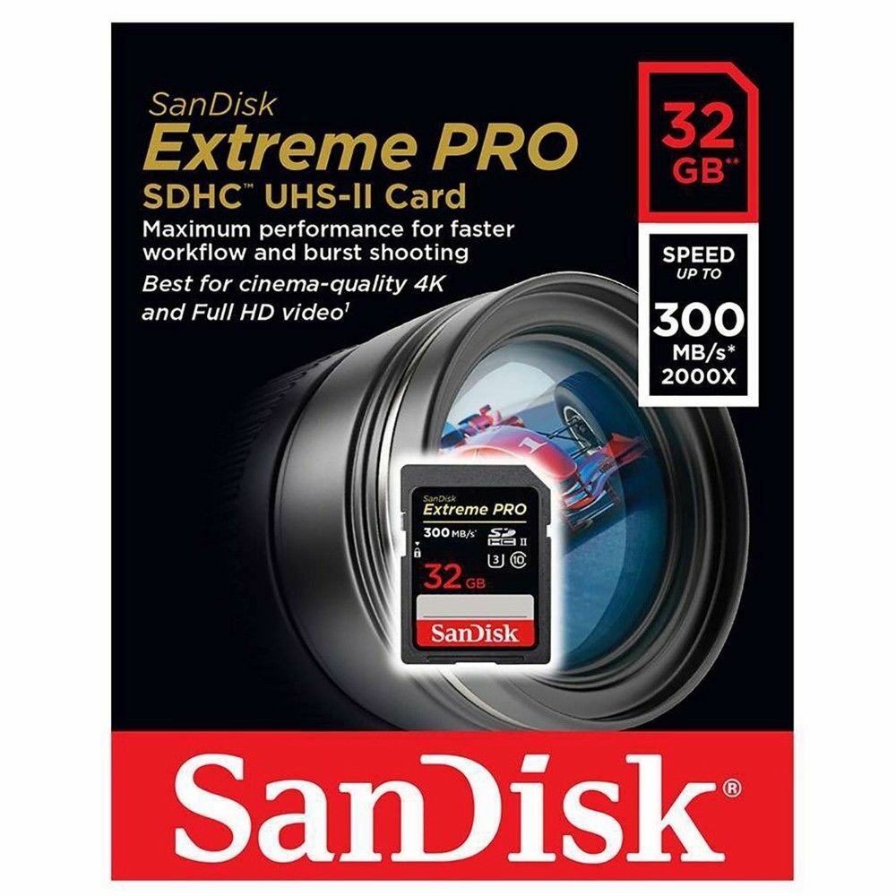 SanDisk Extreme Pro 32GB SD Card