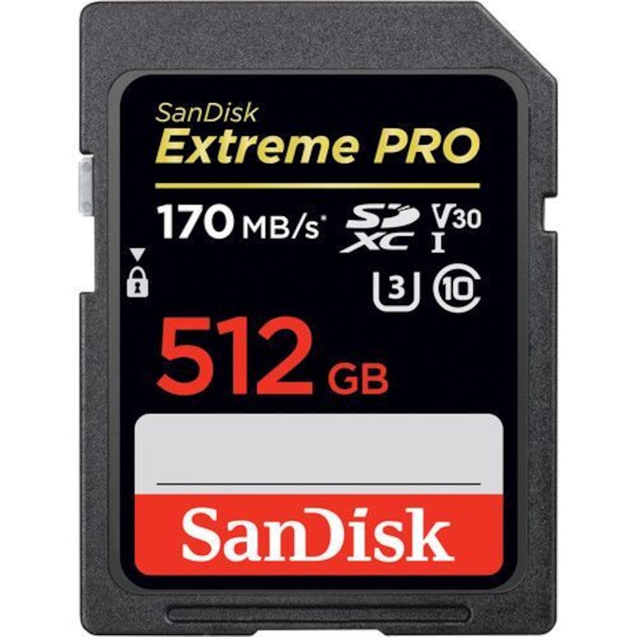 SanDisk Extreme Pro 512GB SD Card