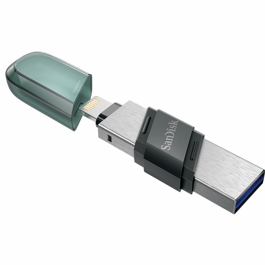 SanDisk iXpand Flip 128GB USB 3.1 Lightning Flash Drive