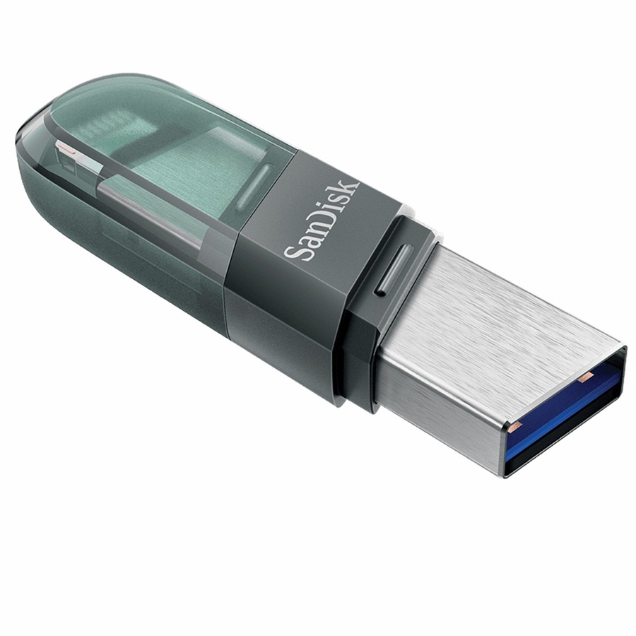 SanDisk iXpand Flip 64GB USB 3.1 Lightning Flash Drive