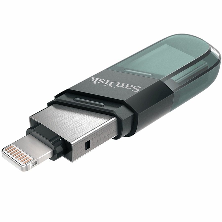 SanDisk iXpand Flip 64GB USB 3.1 Lightning Flash Drive