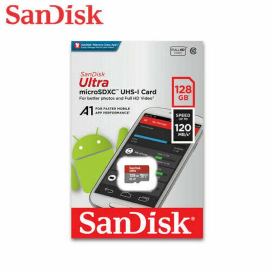SanDisk Ultra 128GB Micro SD Card