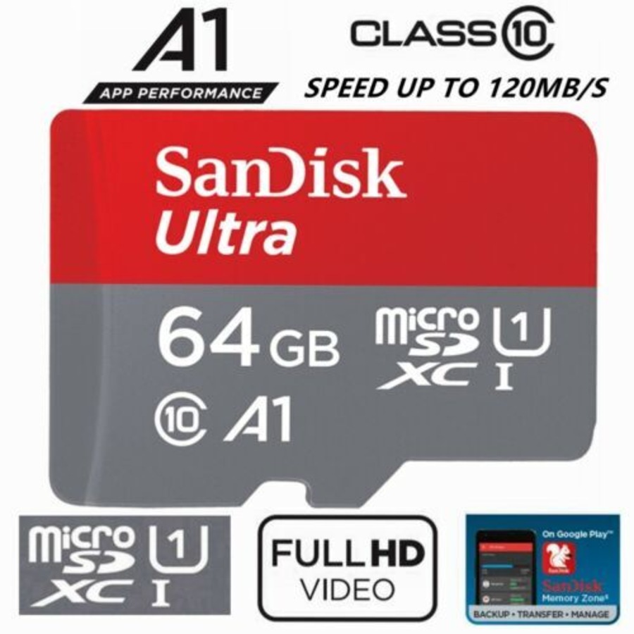 SanDisk Ultra 64GB Micro SD Card