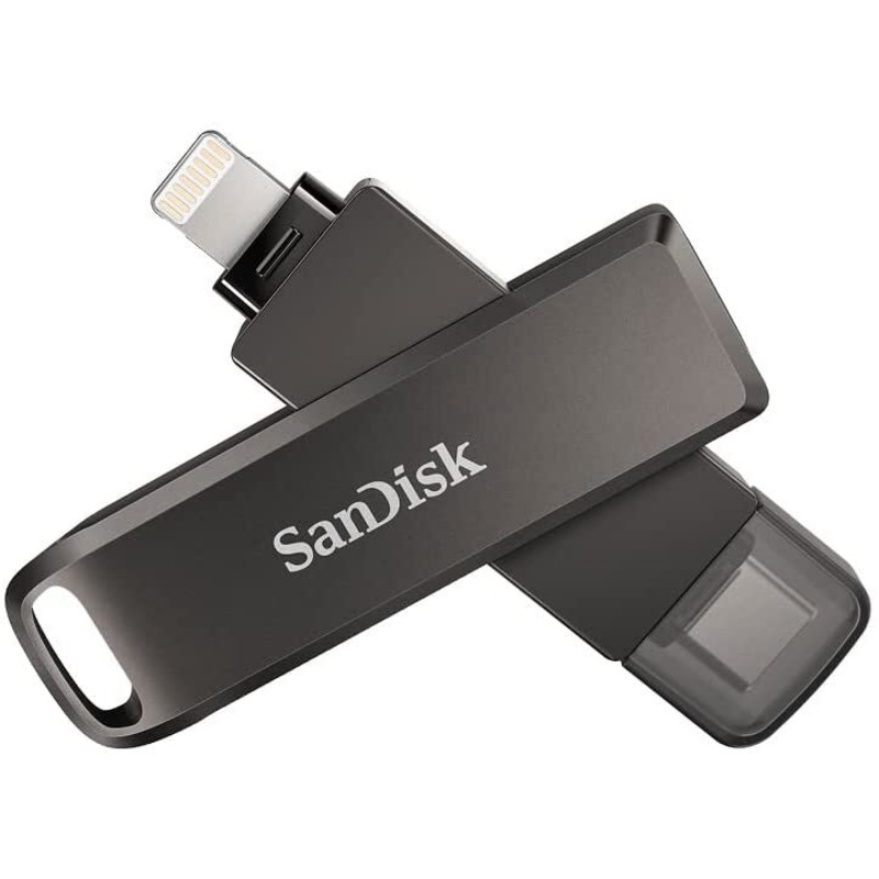 Buy SanDisk USB 64GB 128GB iXpand Flash Drive Luxe Lightning & USB Type ...