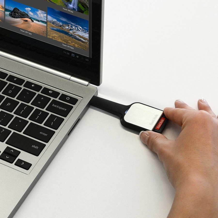 SanDisk SD Card Reader Extreme Pro SD UHS-II Type-C Reader Memory Card USB-C Card Reader SDDR-409