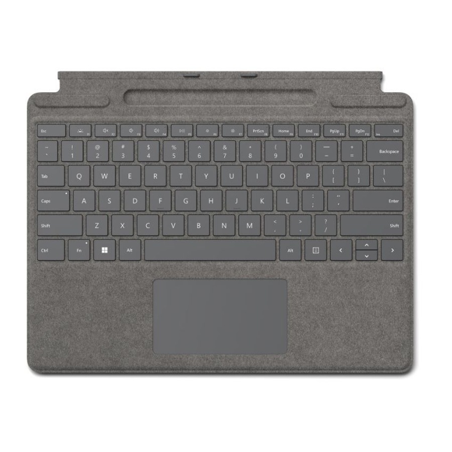 Microsoft Signature Type Cover Keyboard/Cover Case Microsoft Surface Pro 10, Surface Pro 9, Surface Pro 8, Surface Pro X, Surface Pro 11 Tablet - - -