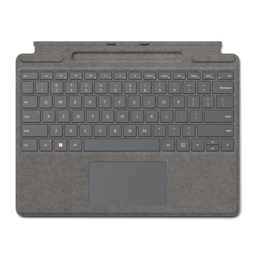 Microsoft Signature Type Cover Keyboard/Cover Case Microsoft Surface Pro 10, Surface Pro 9, Surface Pro 8, Surface Pro X, Surface Pro 11 Tablet - - -