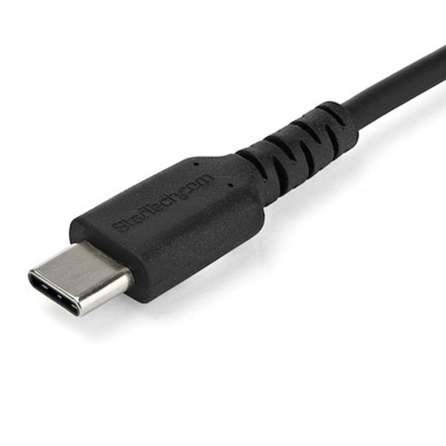 StarTech.com 2m USB C Charging Cable - Durable Fast Charge & Sync USB 2.0 Type C to C Charger Cord - TPE Jacket Aramid Fiber M/M