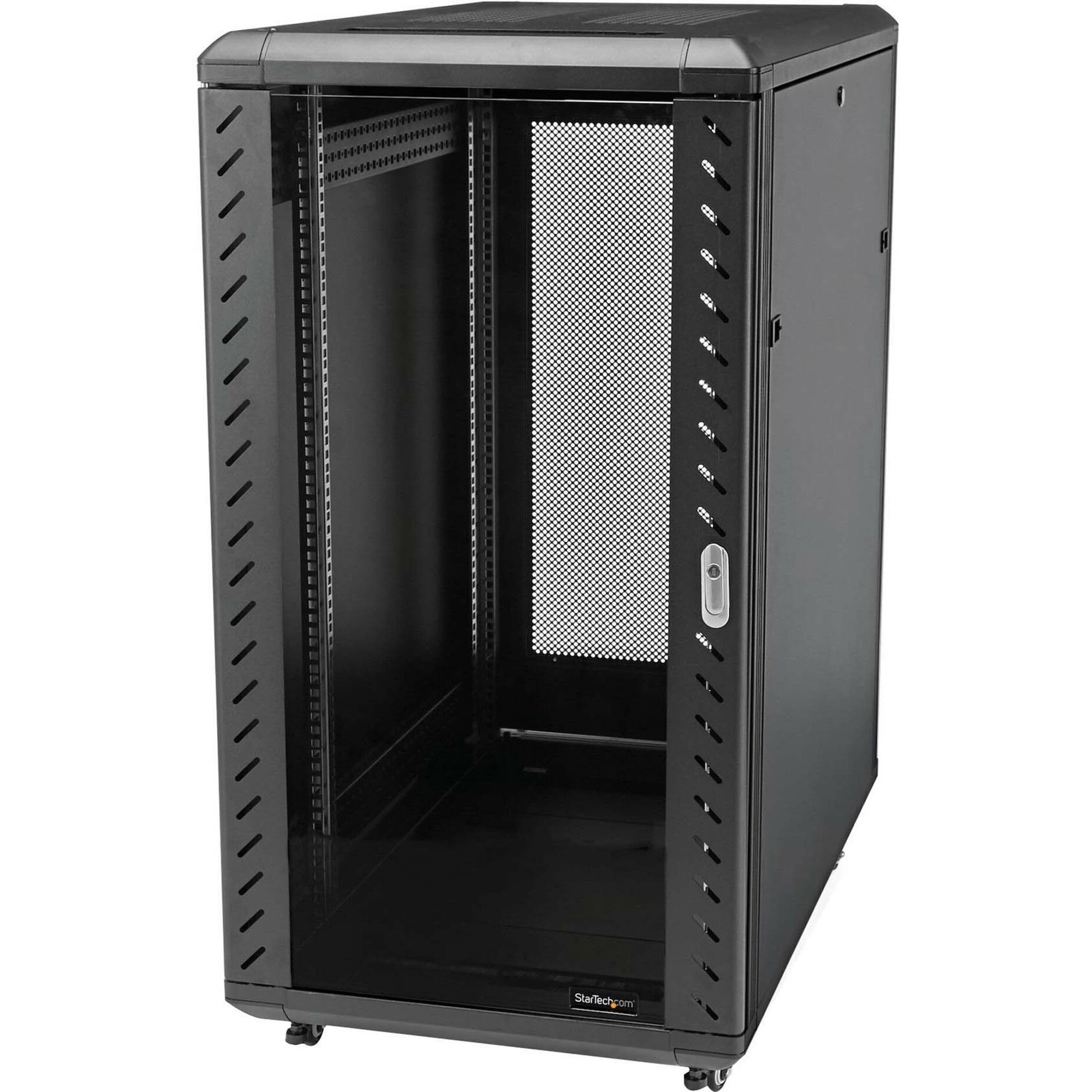 Buy StarTech.com 4-Post 18U Server Rack Cabinet, 19