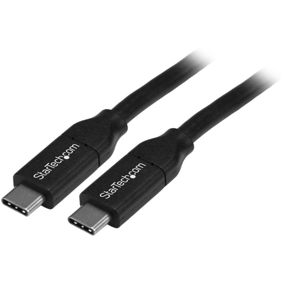 StarTech.com 4m USB C Cable with Power Delivery (5A) - M/M - USB 2.0 - USB-IF Certified - USB 2.0 Type C Cable - Power USB-C dev