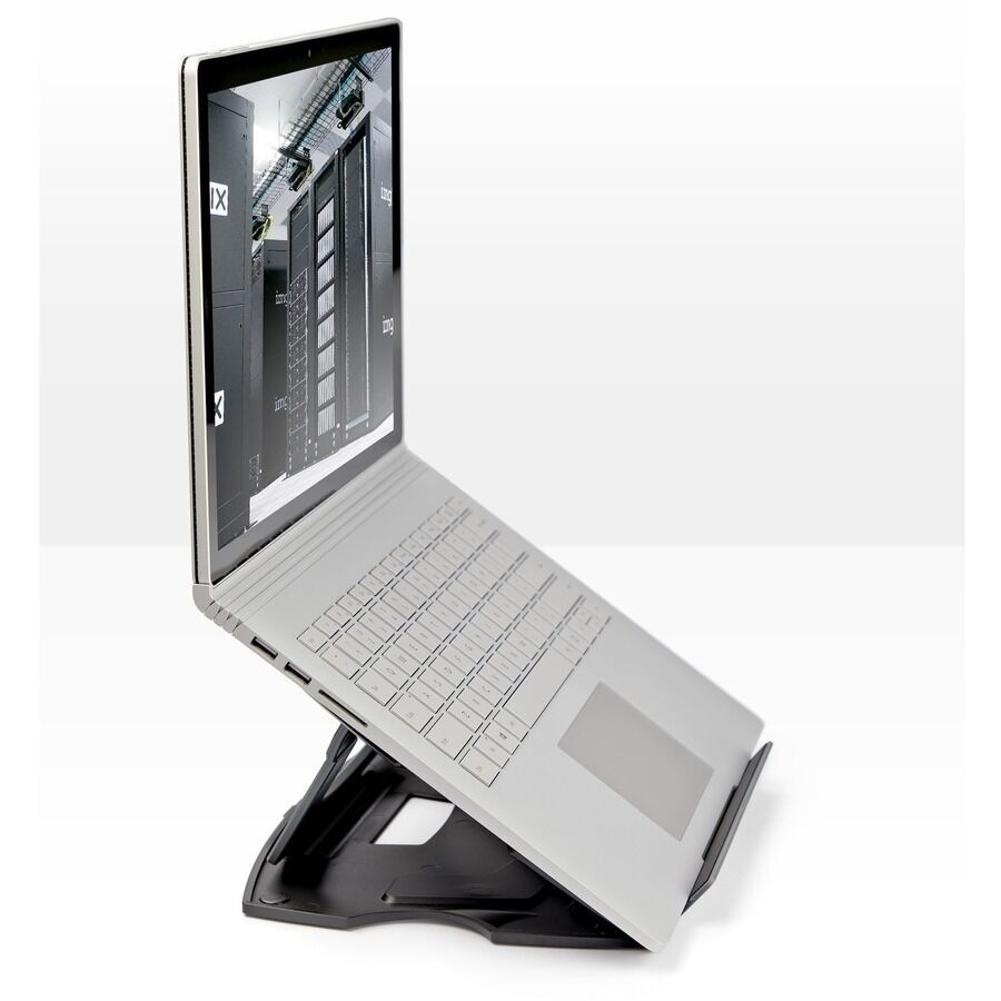 StarTech.com Portable Laptop Stand - Laptop Desk Stand - Adjustable Laptop Stand - Ergonomic Laptop Table Stand - Laptop Riser S