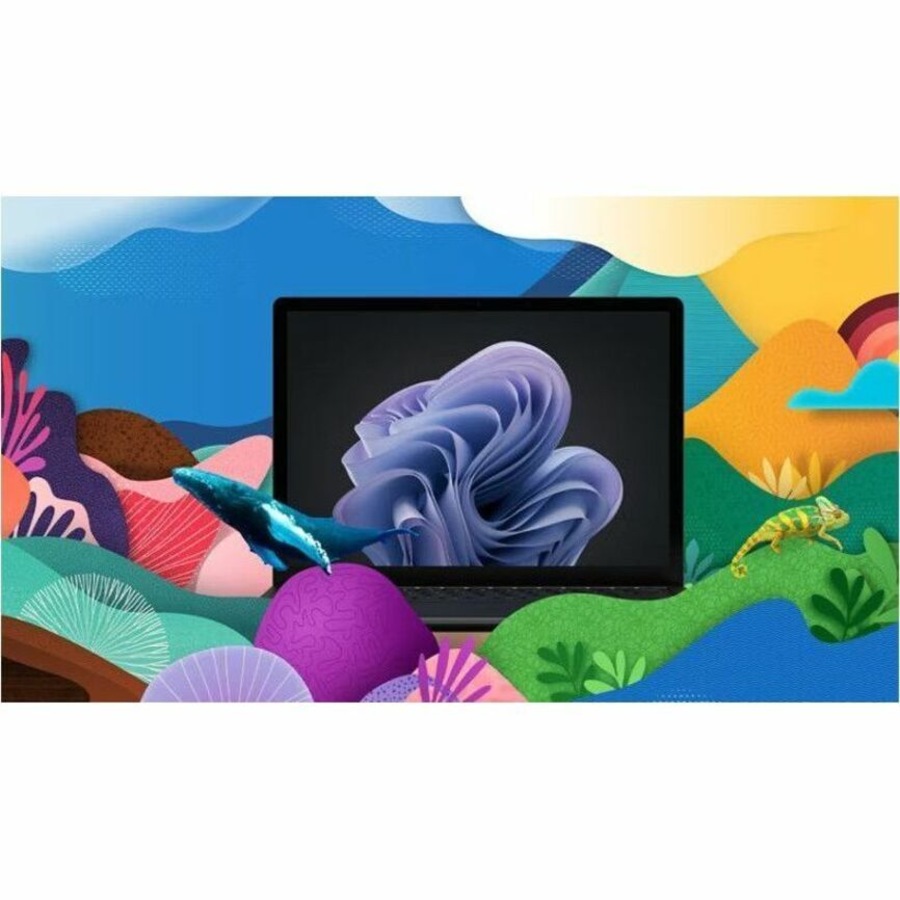 Microsoft Surface Laptop 6 13.5" Touchscreen Notebook - Intel Core Ultra 5 135H - 16 GB - 256 GB SSD - Black - Intel Chip - 2256 x 1504 - Windows 11