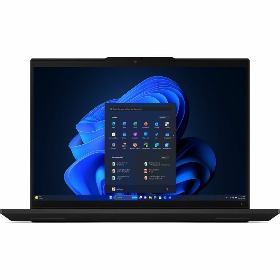 Lenovo ThinkPad L14 Gen 5 21L1001QAU 14" Notebook - WUXGA - Intel Core Ultra 5 125U - 16 GB - 512 GB SSD - English Keyboard - Black - Intel Chip - x