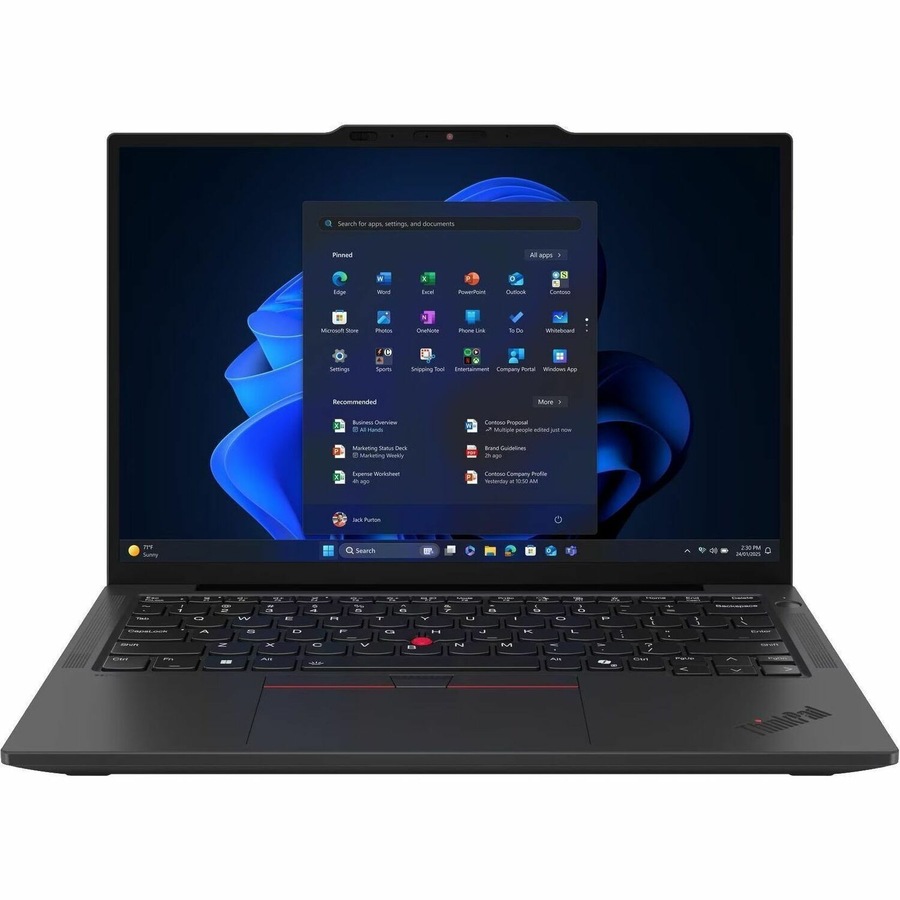 THINKPAD X13 GEN 6 13.3IN WUXGA INTEL CORE ULTRA 5 225U 16GB RAM 512GB SSD WIN11 PRO 3 YEAR PREMIER SUPPORT