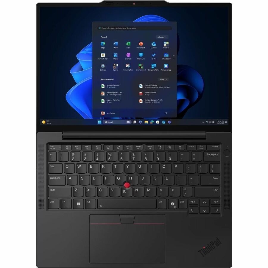 THINKPAD X13 GEN 6 13.3IN WUXGA INTEL CORE ULTRA 5 225U 16GB RAM 512GB SSD WIN11 PRO 3 YEAR PREMIER SUPPORT