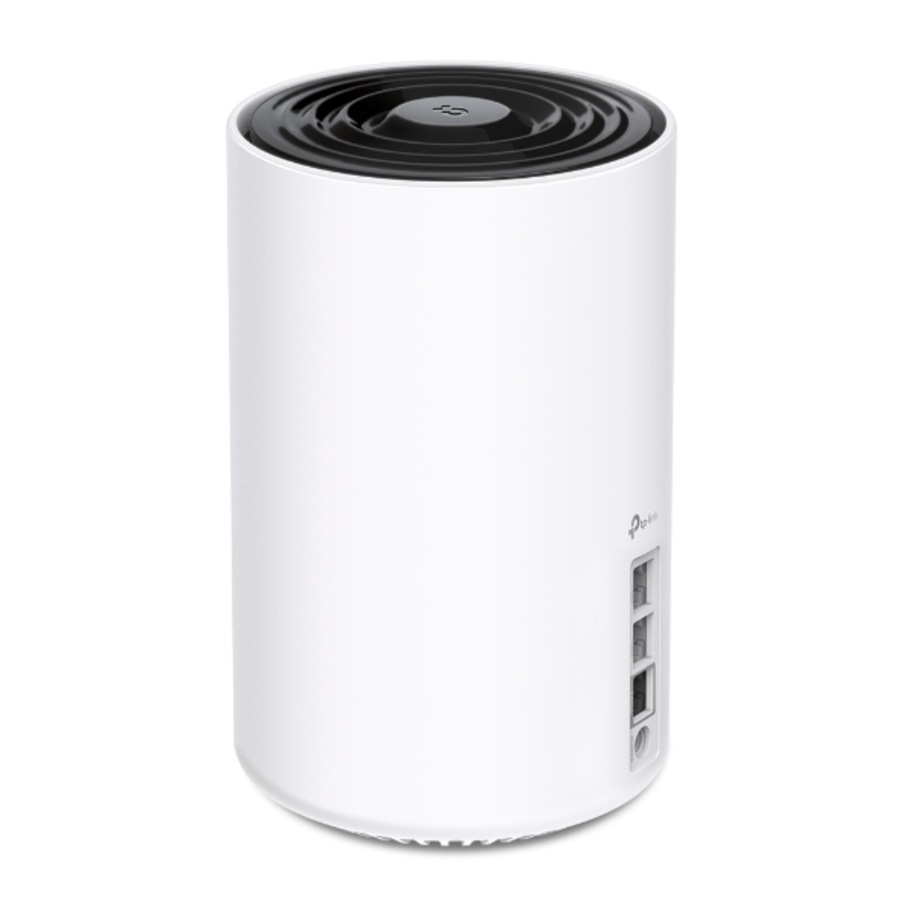 TP-Link Deco XE75 Pro(3-pack) AXE5400 Tri-Band Mesh Wi-Fi 6E System, 574 Mbps at 2.4 GHz + 2402 Mbps at 5 GHz + 2402 Mbps at 6 GHz