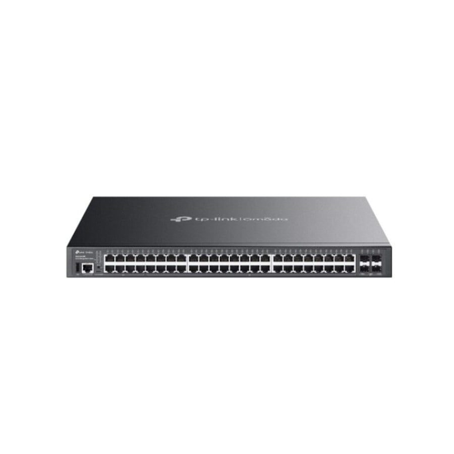 TP-Link SG5452XMPP Omada 48-Port Gigabit Stackable Lite L3 Managed PoE++ Switch with 4 10G Slots