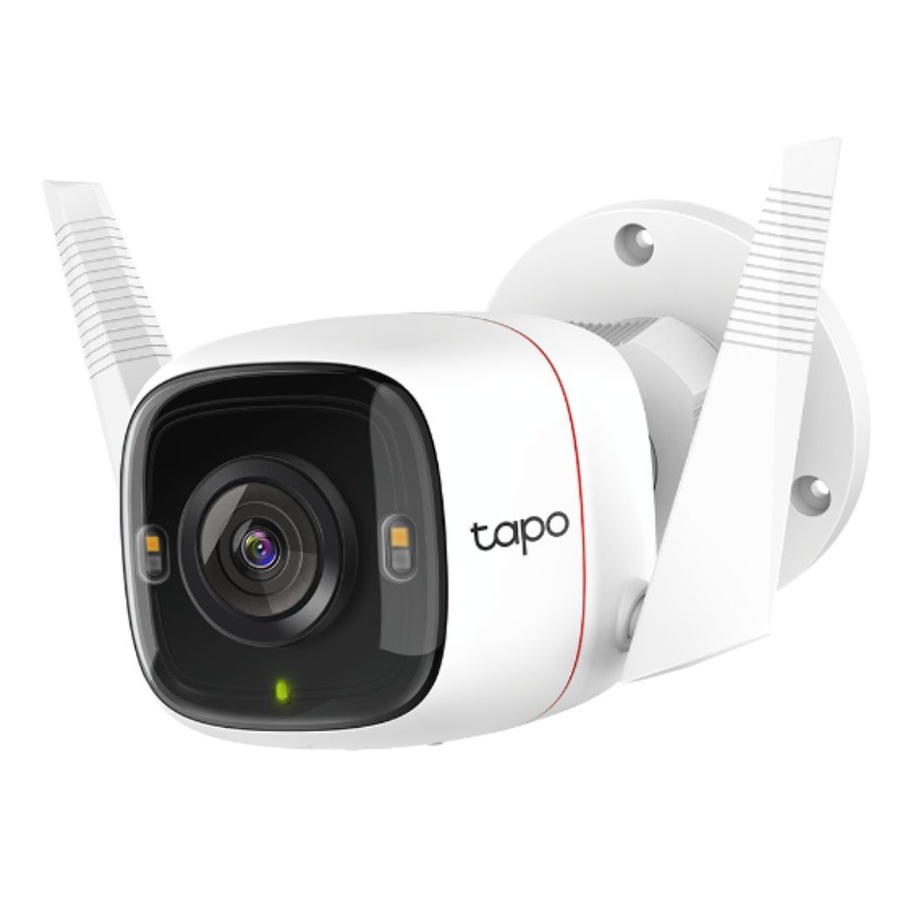 TP-Link Tapo C320WS Outdoor Security Wi-Fi Camera, H.264, 2-Way Audio, Night Vision, Motion Detect, Voice Control, Weatherproof, Sound