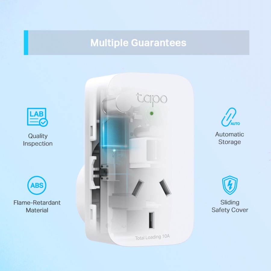 TP-Link Tapo P100(1-pack) Mini Smart Wi-Fi Socket Smart Plug