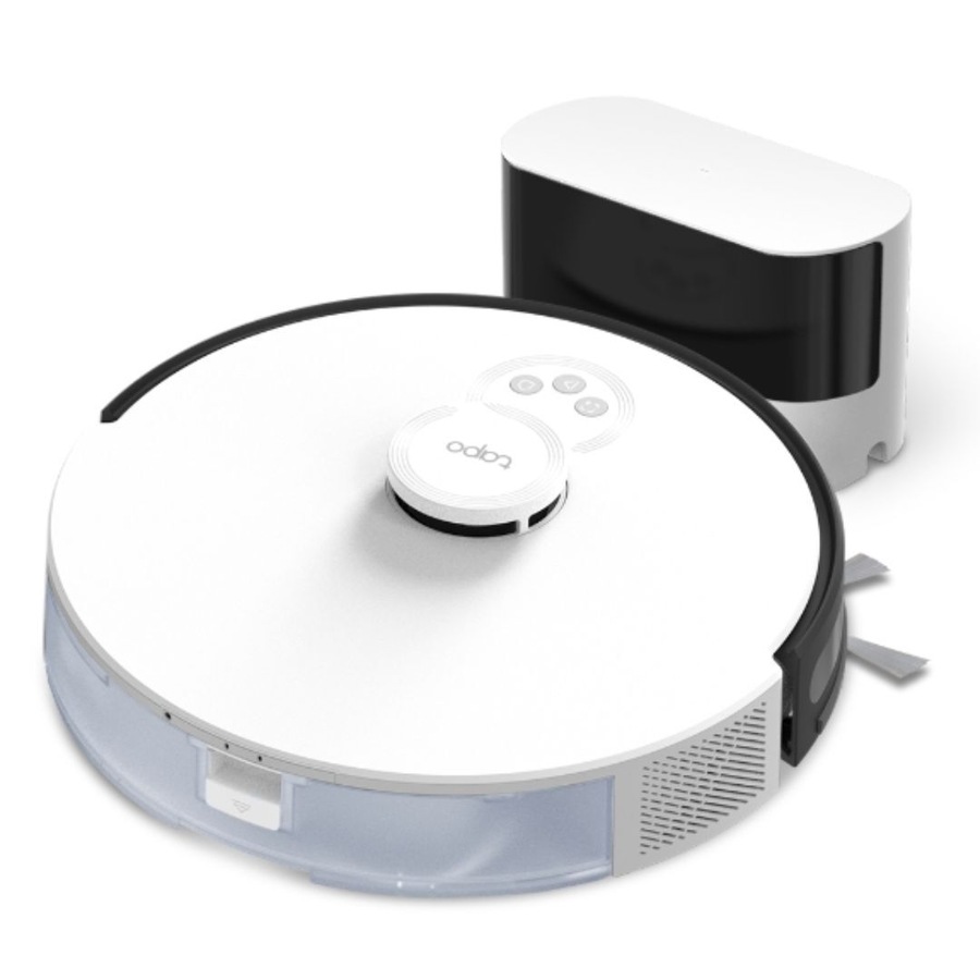 TP-Link Tapo RV30C Mop LiDAR Navigation Robot Vacuum & Mop, 4200Pa Hyper Suction, Auto-Charging, 3200mAh Battery for Long-lasting, Auto-Charging