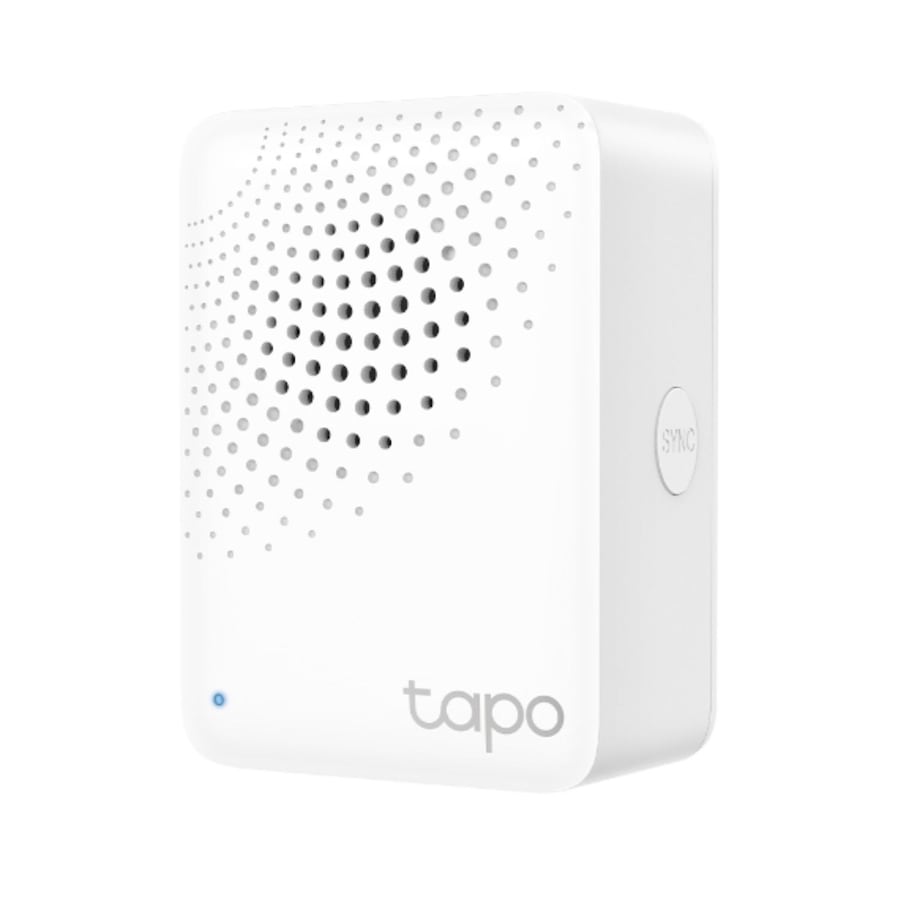 TP-Link Tapo Smart IoT Hub with Chime, Whole-Home Coverage, Low-Power Wireless Protocol , Smart Alarm, Smart Doorbell