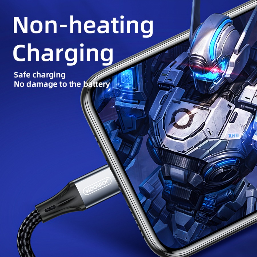 USB-C Type C Charger Cable Joyroom Samsung Huawei Google Fast Charging Anti-break Red