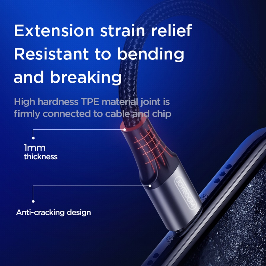 USB Charger Cable Joyroom For Apple iPhone 5 SE 6 7 8 XS 11 12 Pro Max iPad 0.2M Red