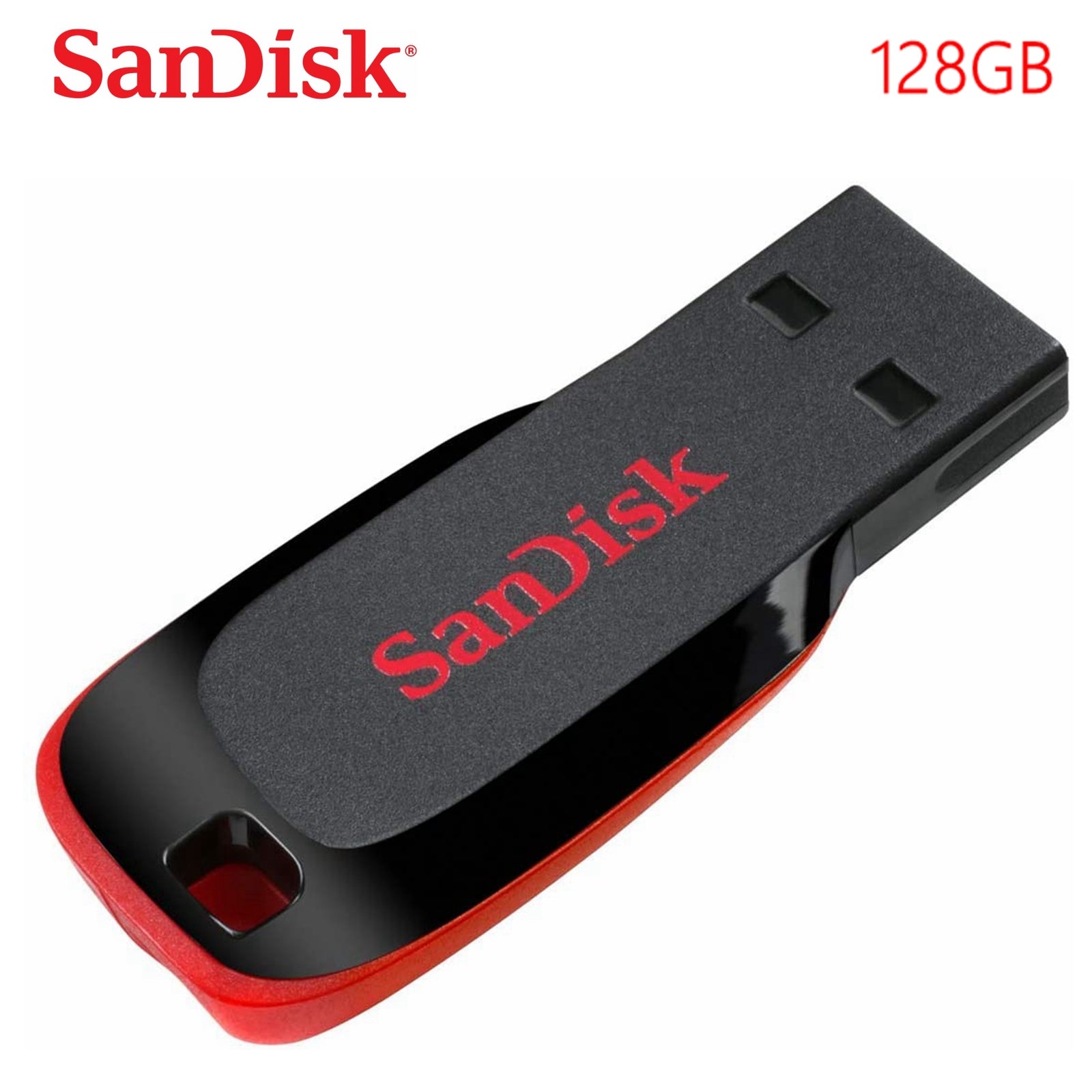 SanDisk USB 128GB SDCZ50 Cruzer Blade Flash Drive