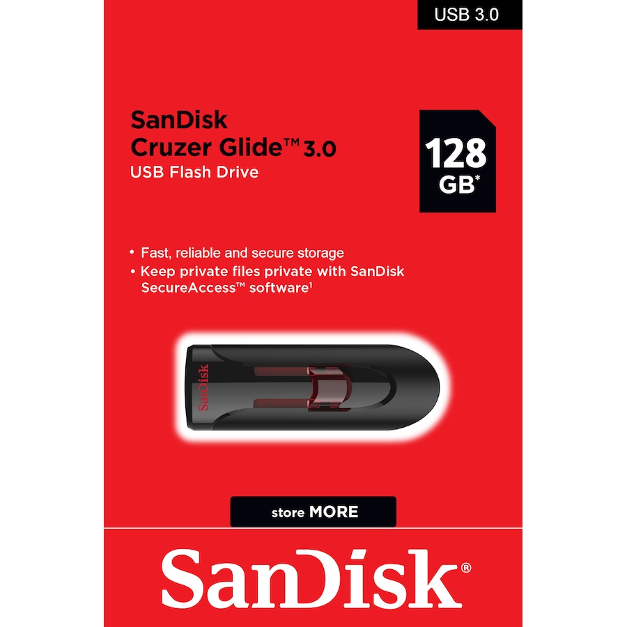 SanDisk USB 3.0 128GB Flash Drive Memory Stick