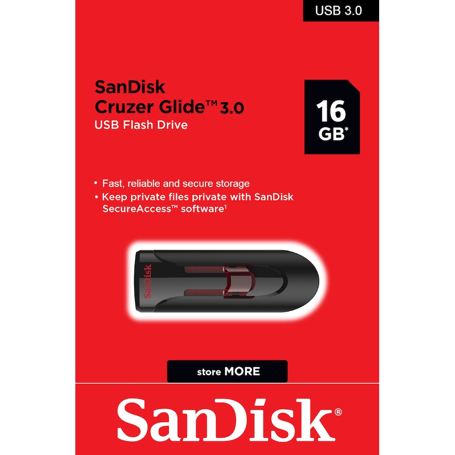 SanDisk USB 3.0 16GB Flash Drive Memory Stick