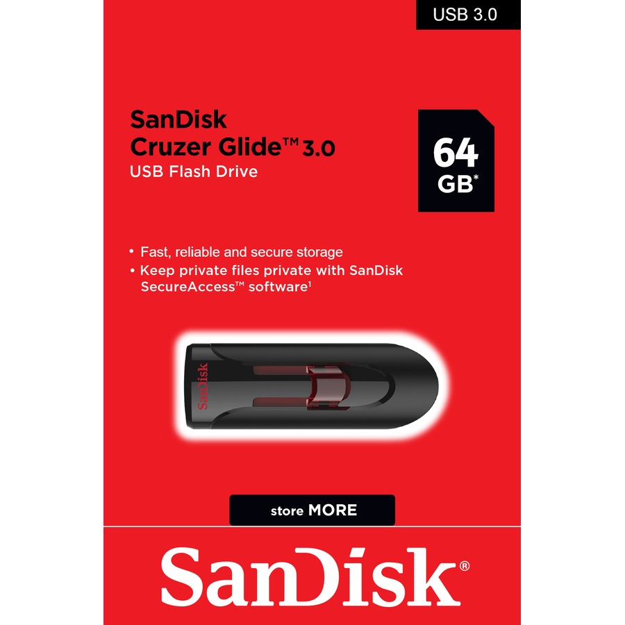 SanDisk USB 3.0 64GB Flash Drive Memory Stick