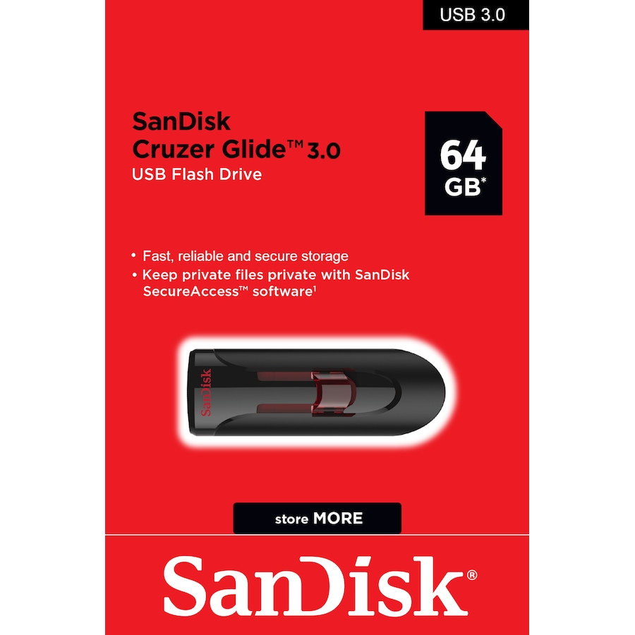 SanDisk USB 3.0 64GB Flash Drive Memory Stick