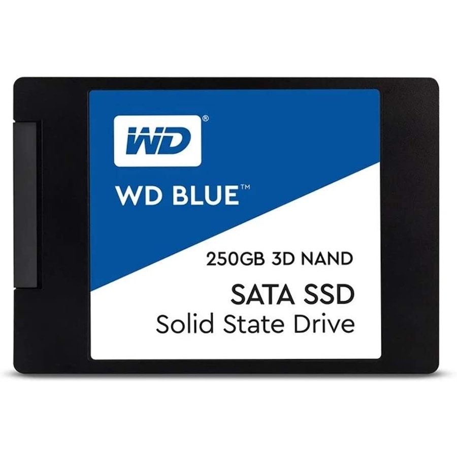 WD Blue SSD 250GB Western Digital Internal Solid State Drive Laptop 3D Nand 2.5" SATA III 550MB/s