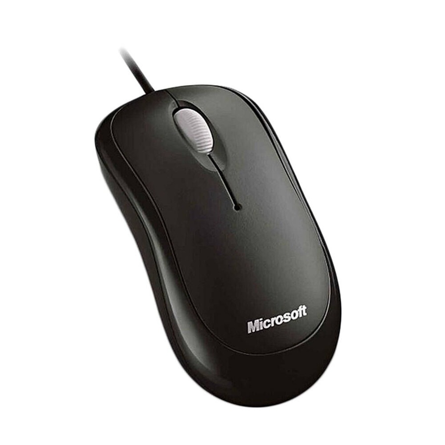 Microsoft Wired Mouse BASIC OPTICAL Business Mobile USB PC Mice 4YH-00009