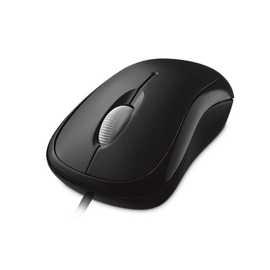 Microsoft Wired Mouse BASIC OPTICAL Business Mobile USB PC Mice 4YH-00009