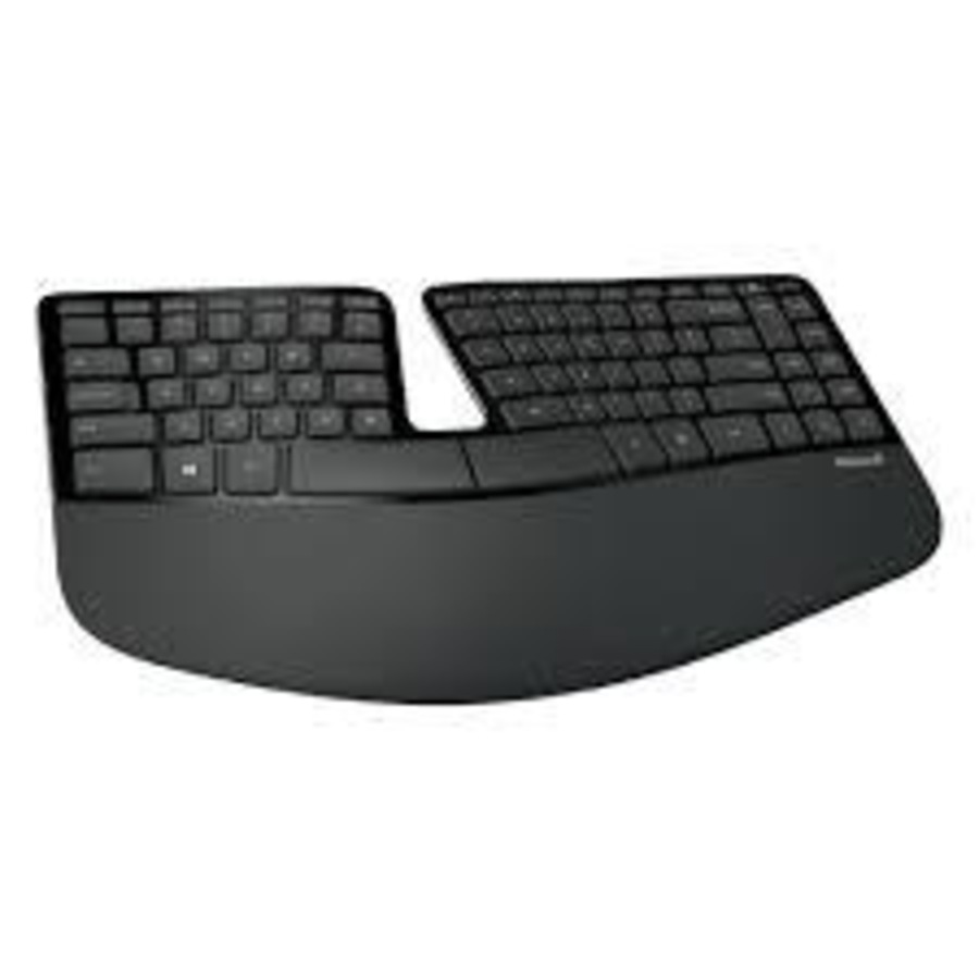 Wireless Keyboard & Mouse Microsoft Sculpt Ergonomic USB Desktop Combo Black