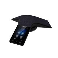 Yealink CP935W Wireless Wi-Fi Touch-Sensitive Conference Phone, 6-Microphone Array, 360 Voice Pickup, Wi-Fi Mode Support, Rechargeable Battery,BYOD