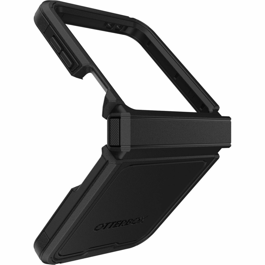 OtterBox Defender Series XT Rugged Case for Samsung Galaxy Z Flip6 Smartphone - Black - Dust Resistant, Dirt Resistant, Drop Resistant, Ding - (PC) -