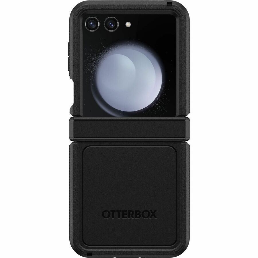 OtterBox Defender Series XT Rugged Case for Samsung Galaxy Z Flip6 Smartphone - Black - Dust Resistant, Dirt Resistant, Drop Resistant, Ding - (PC) -
