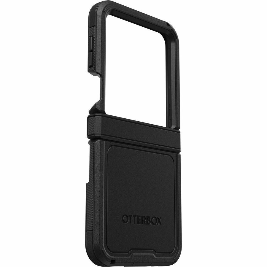 OtterBox Defender Series XT Rugged Case for Samsung Galaxy Z Flip6 Smartphone - Black - Dust Resistant, Dirt Resistant, Drop Resistant, Ding - (PC) -