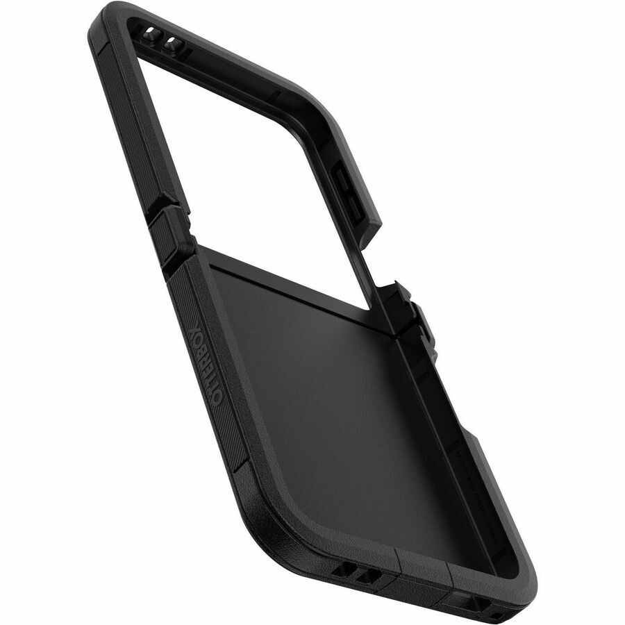 OtterBox Defender Series XT Rugged Case for Samsung Galaxy Z Flip6 Smartphone - Black - Dust Resistant, Dirt Resistant, Drop Resistant, Ding - (PC) -